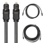 Toslink Optical Audio Cable SPDIF Digital Lead Gold Plated 1M-5M UK