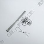 100Pk ELECTRIC METER SECURITY SEAL SEALS WIRES FERRULES GUARANTEED TAXI UK FAST