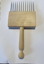 Glimakra Tapestry Fork/Beater - Wooden with Metal Prongs (Unweighted)