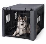 42 Inch Dog Crate Cover Waterproof Blackout Wire Cage Kennel Cover for Dogs UK