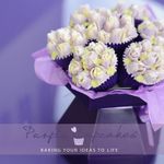 Purple Cupcakes CUPCAKE BOUQUET BOX with invisiTRAY for 7 Cupcakes - PACK of 10