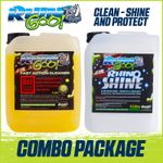 Rhino Goo Fast Action Bike Cleaner - Rhino Goo After Wash Bike Shine - 10 Litres