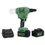 Kielder 18v Brushless Riveter 2 x 5.0Ah Kit