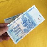 Zimbabwe 100 Trillion Dollars 2008 P-91 AA Prefix Hyperinflation UNC Notes RBZ