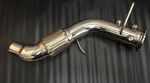 FOR BMW 325d 330d 525d 530d E90 E60 TURBO DPF EXHAUST PIPE DOWNPIPE STAINLESS ST
