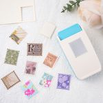 5x2.6inch Rectangular Postage Stamp Punch Craft Punch for Scrapbooking Craft