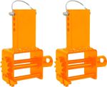 2Pack Trailer Stake Pocket Winch D‑Ring For Flatbed Truck Trailer Ratchet Straps