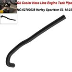 For Harley NO.6270003 Oil Cooler Hose Line Tank Pipe Sportster XL 1200 883 14-22