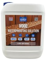 5L Clear Matt Wood Waterproofing Solution Deck Fence Garden Sealer Protector