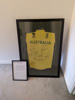 Signed Australia Cricket Shirt from ODI 21/06/18