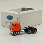 Top Self Replicas 1:64 Scale Mack F700 Semi Tractor Trucks Orange Sleeper Model