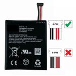 New Battery S2 (6 pins) for Ring Video Doorbell 2nd Gen (6 pins plug) Only! -GB