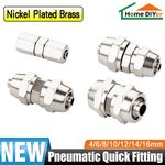 Pneumatic Air line Double End Quick Coupler Connector Air Fittings Pipe Hose