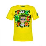 Valentino Rossi VR46 The Doctor Men's T-Shirt MotoGP Yellow Top - New