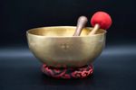 12" Full Moon Singing Bowl, Handmade Tibetan Singing Bowl, Healing Singing Bowl