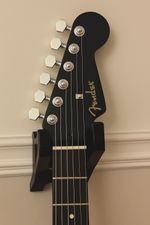 Picture Rail Wall Guitar Hanger- 3D Printed hook for Stratocaster strat L or R