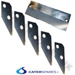BOLD SPUD CHIPPER SLICER R1 & S1 POTATO SLICER MAIN TOP BLADE & 5 SMALL KNIFES
