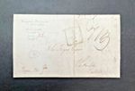 1839 Jamaica Transatlantic Stampless Cover to John Fergus MP SCARCE GREEN