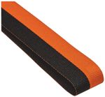 100 x Orange And Black Medal Ribbons Lanyards with Gold clips 22mm wide
