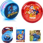 Spiderman & Paw Patrol Licensed YoYos, Kids Toys Party Gifts, Party Bag Filler