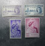 MAURITIUS STAMPS  issues of 1948 46 Royal Wedding  used    ~~L@@K~~