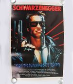 Terminator Film Poster Italian/ 1984 (Rolled, Genuine, 100 x 70cm) 