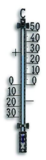 Outdoor Thermometer - Plastic. 16.5 CM Tall. Made in Germany