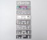 Motherboard IO Shield Backplate Centre Parallel Port 4 USB Ports Right LAN RJ45