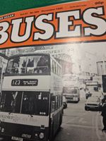 Buses Magazine Jan to Dec 1985 In Binder Complete Year