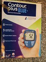 Contour Plus Blue Blood Glucose Meter Diabetes Kit Blood Sugar Test Meter