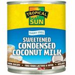 Tropical Sun Dairy free Condensed Coconut Milk Sweetened 320ml can Pack of 6