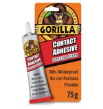Gorilla Contact Adhesive Clear Glue 75g Waterproof Bond 