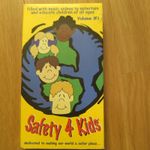 Safety 4 Kids Volume 1 VHS 1998 Boo Boo Productions Childrens Retro Rare Vtg Ent