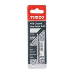 Timco - HSS M2 Ground Long Jobber Drills Bit - For Metals & Plastics