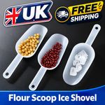 Plastic Mini Ice Scoop Candy Scoop Flour Spoon Shovel Ice Cream Scoop Small