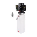 220V Car Lift Hydraulic Power Unit Pack Auto Pump Heavy Duty Vehicle 6L
