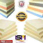 Memory Foam Cut to Size Seat Pad Floor Cushions Sofa Chair Dog Topper All Sizes 