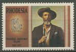 Rhodesia 1971 Researcher Frederick Courtney Selous 107 MNH