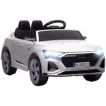 Audi Q8 etron Sportback Licensed 12V Kids Electric Car with Remote, Suspension
