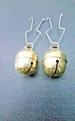 Falconry Bells With Free Spring Clips Golden Acorn Bell (All Sizes) Great Sound.