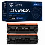 2x HP 142A W1420A Black Toner Cartridges for LaserJet M110w MFP M140w M139w M142
