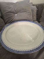 ​Antique F. Winkle & Co Whieldon Ware "Melba" Pattern Oval Serving Platter  1908