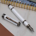 Monteverde Innova Cloud Dancer Fountain Pen Gunmetal Limited edition+Ink bottle