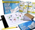 Molcey Flip Book Kit with LED Light Pad. Includes Flipbook Kit Starter Animation