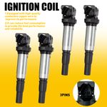 12137550012 For BMW E81 E82 E87 E88 F20 F21 1 Series Set of 4 Ignition Coil Pack