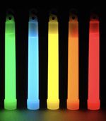 Military Grade Helicoper LZ Marker Long Life Glowsticks Pack Of Twenty