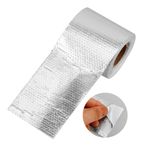 Insulated Aluminum Foil Cloth Heat Proof Tape Ducting Insulation.'
