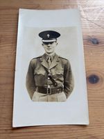 WWI Photo Royal Fusiliers Officer 14x8cm