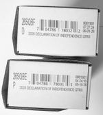 2026 Semiquincentennial Declaration of Independence Quarter P&D Bags Unopened