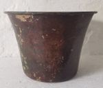 Antique Copper Planter Or Jardiniere.